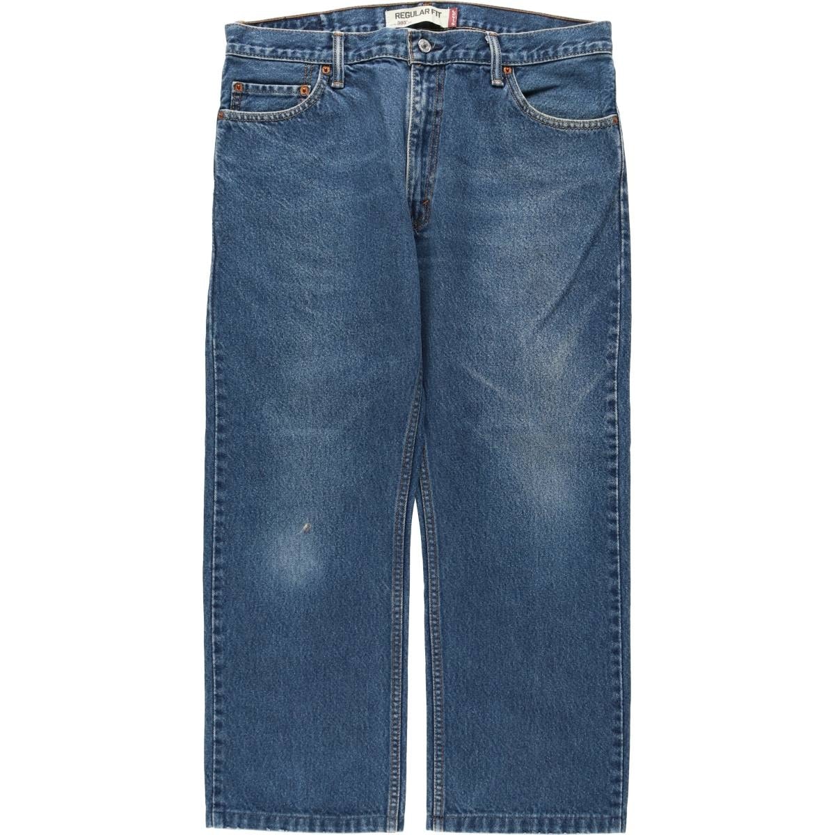古着 リーバイス Levi's 505 REGULAR FIT STRAIGHT FIT テーパードデニムパンツ メンズw38相当/eaa651220
