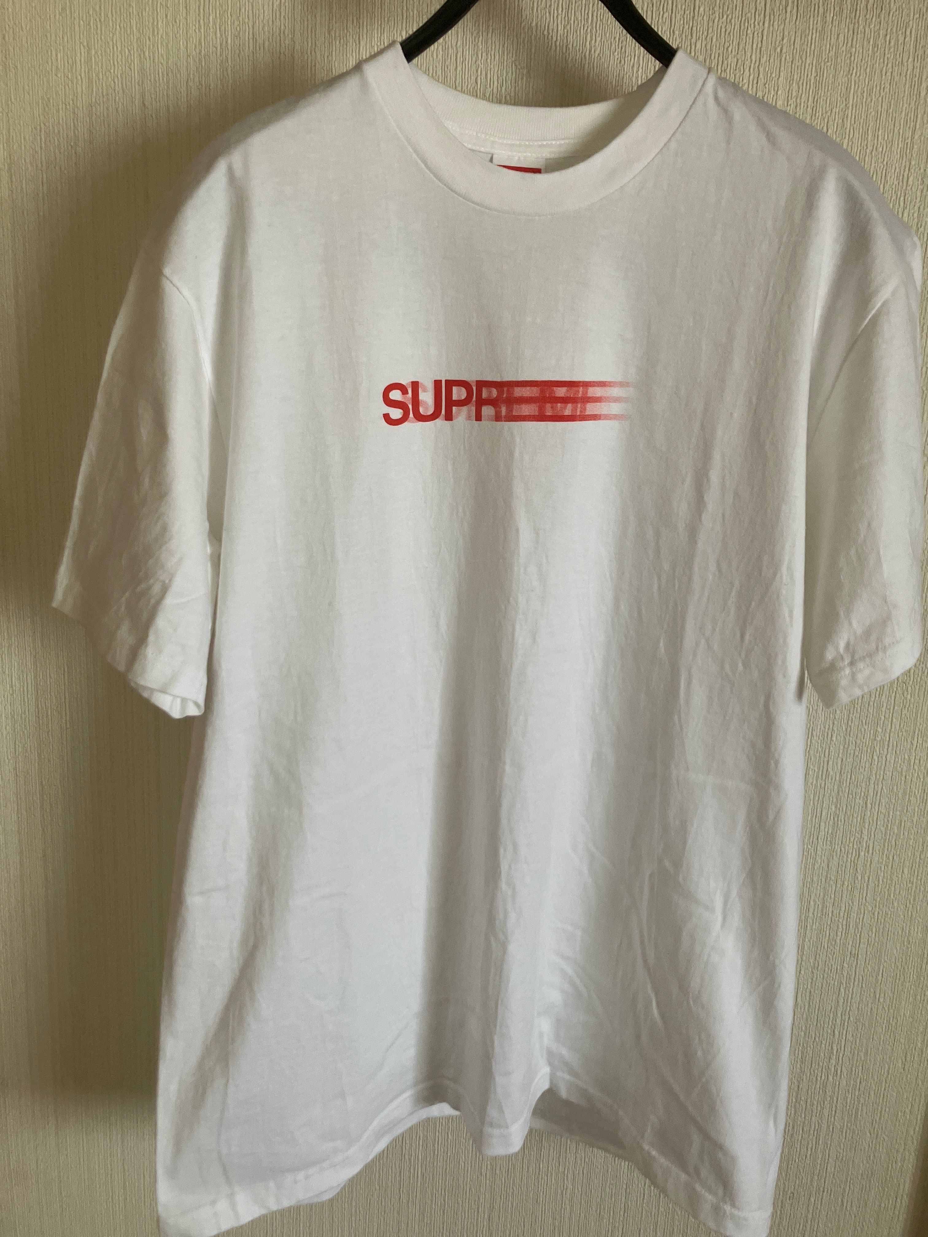 Supreme Motion Logo Tee "White" (20SS)