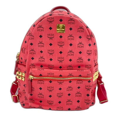 エム・シー・エム MCM スタッズ リュック・デイパック【中古】