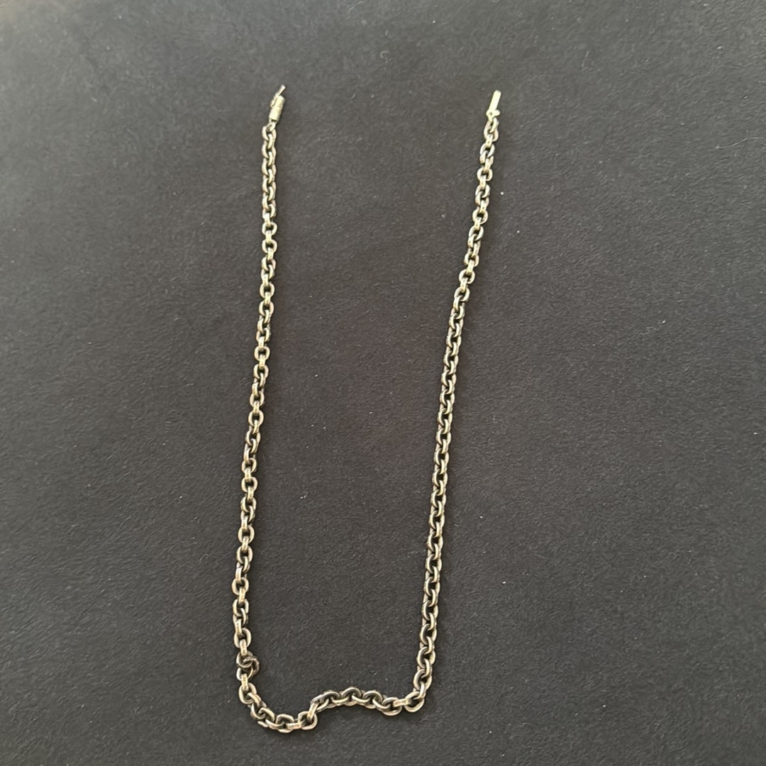 Chrome Hearts Paper Chain Necklace "Silver"