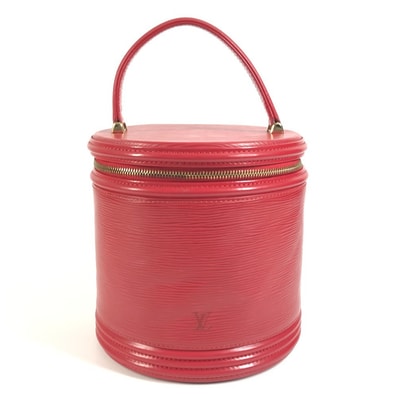 ルイヴィトン LOUIS VUITTON カンヌ M48037 エピ バニティバッグ カバン ハンドバッグ ハンドバッグ エピレザー カスティリアンレッド レッド
