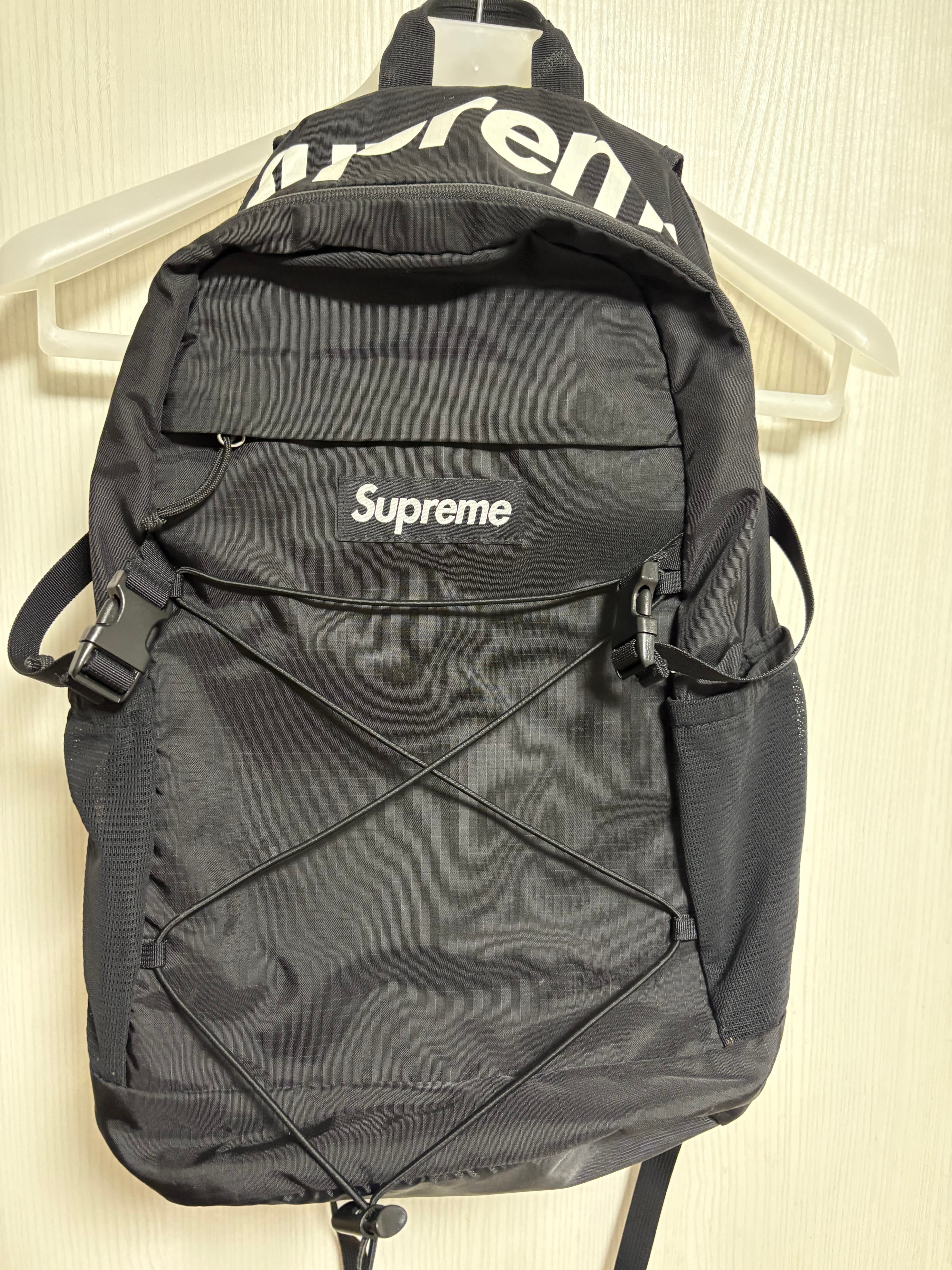 Supreme SS16 210 Denier Cordura Backpack "Black"