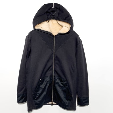 Louis Vuitton 2way Mouton Liner Parka "Black"