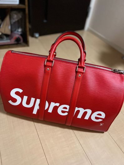 Supreme / Louis Vuitton Keepall 45 "Red"