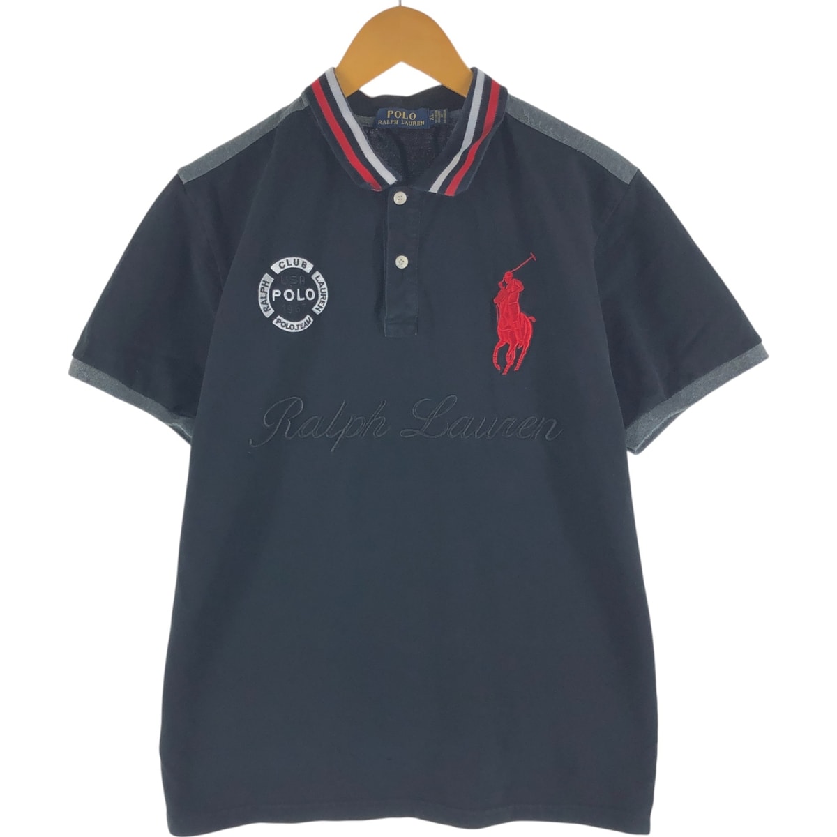 古着 ラルフローレン Ralph Lauren POLO RALPH LAUREN ビッグポニー 半袖 ポロシャツ メンズXL相当/eaa525471