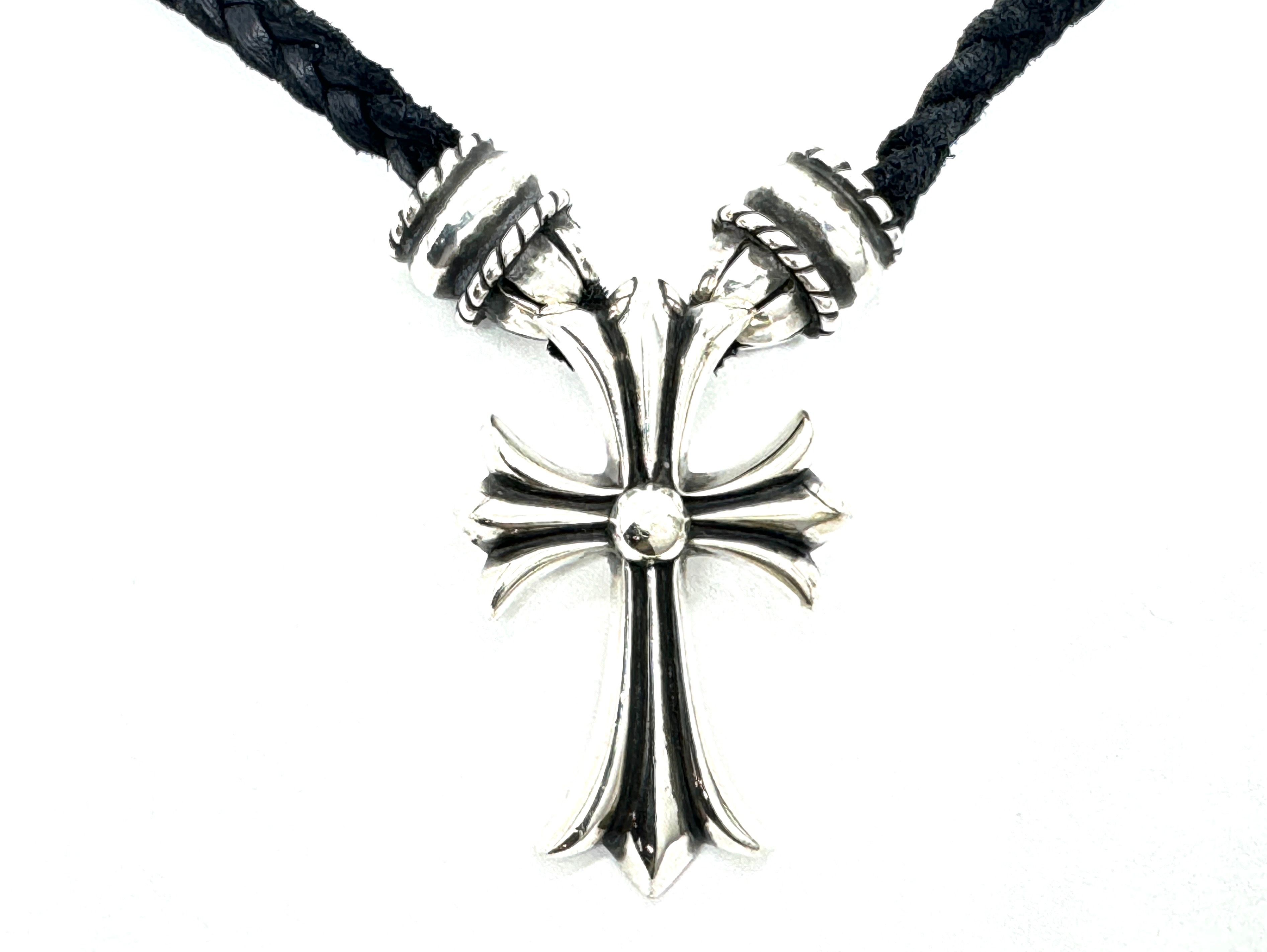 Chrome Hearts Clump Cross Pendant "Silver"