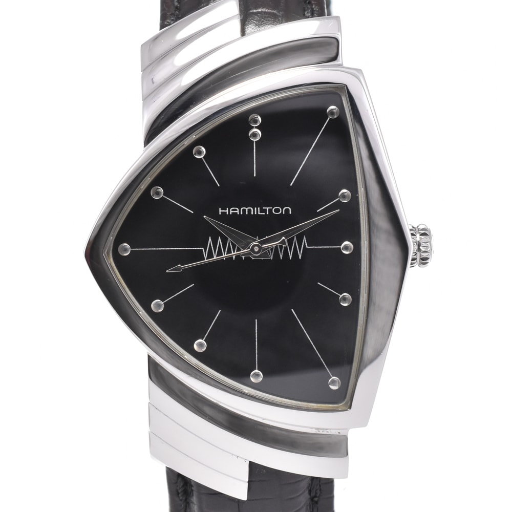 ハミルトン HAMILTON H244112 ベンチュラ クォーツ メンズ 良品 箱・保証書付き A#146101