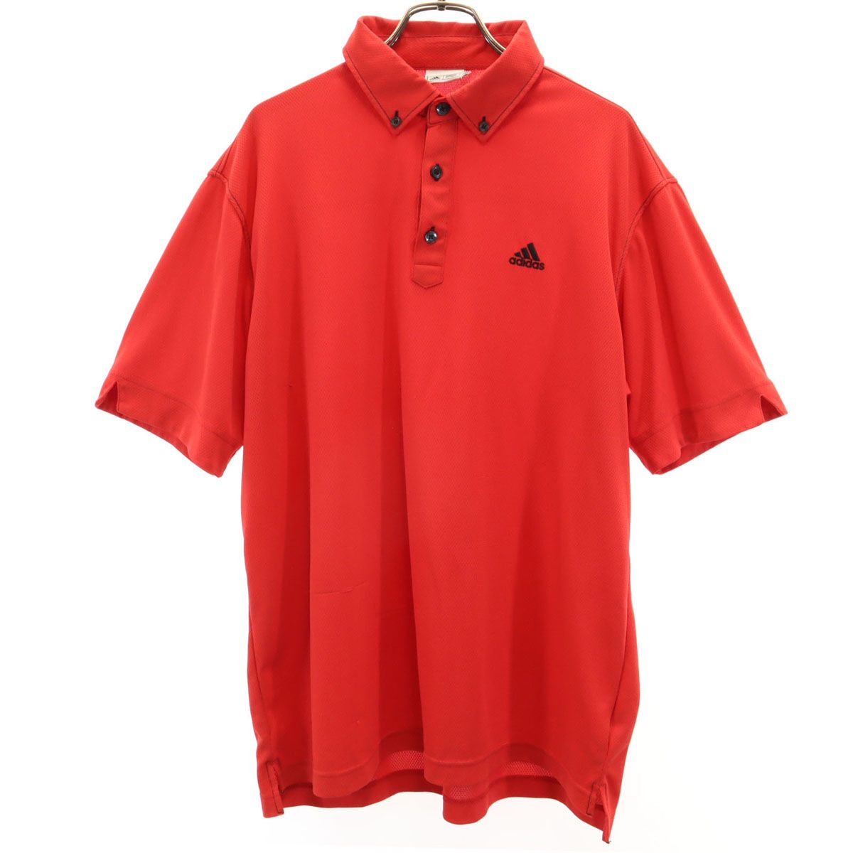 adidas ゴルフ 半袖 ボタンダウンシャツ