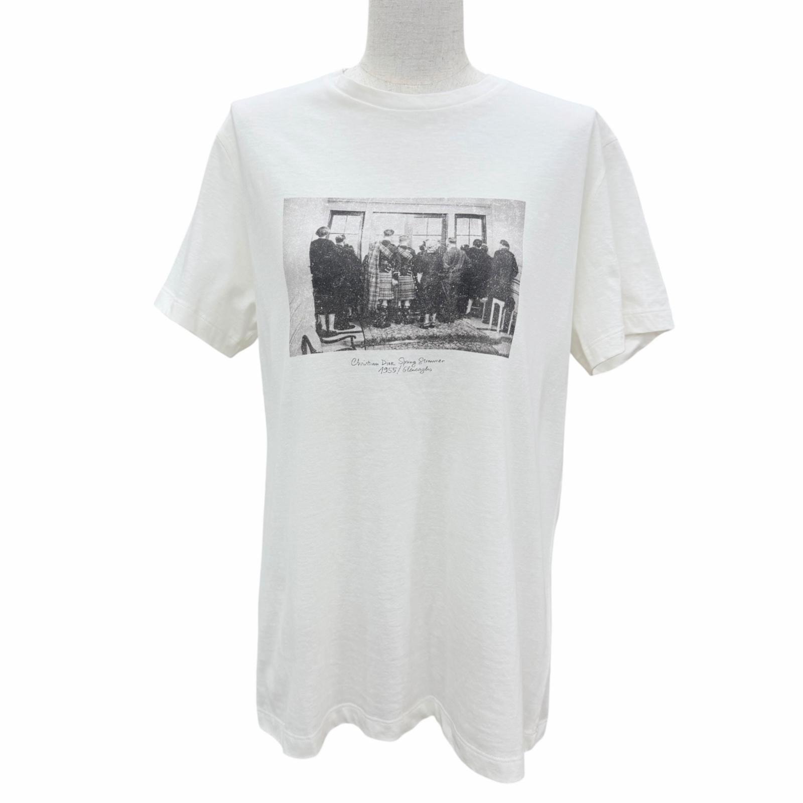 未使用品 クリスチャンディオール 半袖Tシャツ ホワイト レディース L