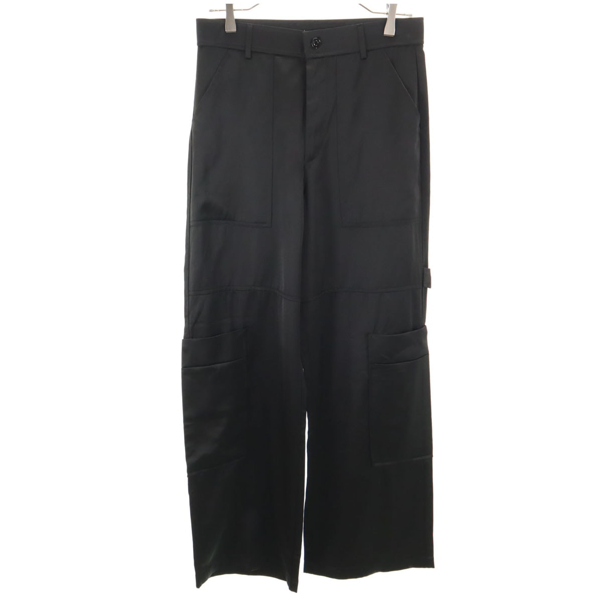 ZARA ザラ カーゴパンツ M ブラック