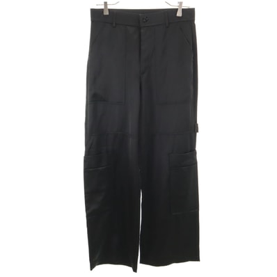 ZARA ザラ カーゴパンツ M ブラック