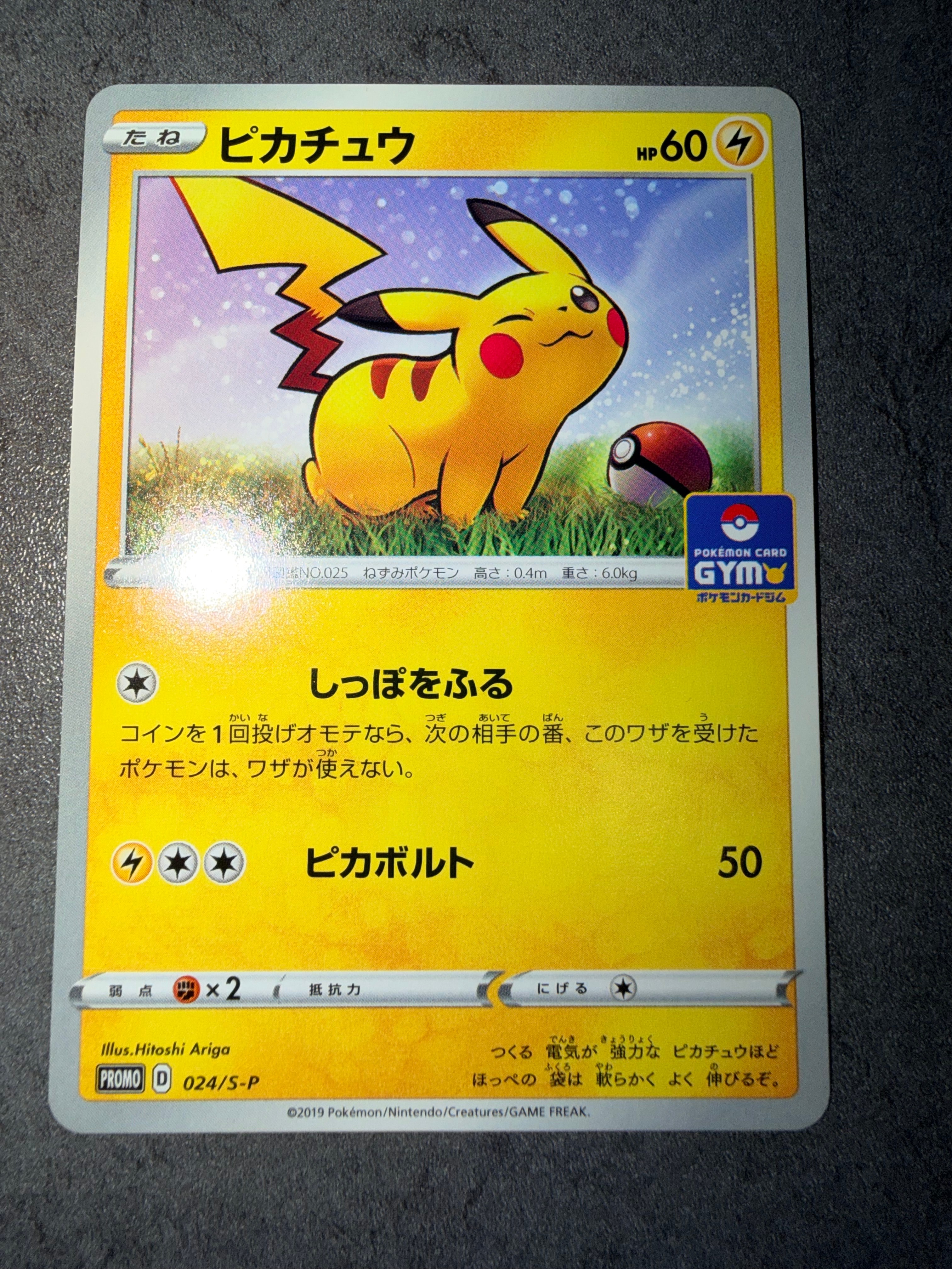 ピカチュウ: プロモ P [S-P 024](ポケモンカードゲーム ソード