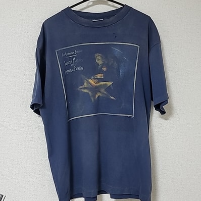 SAINT Mxxxxxx x Cactus Plant Flea Market SS Tee Star "Navy"