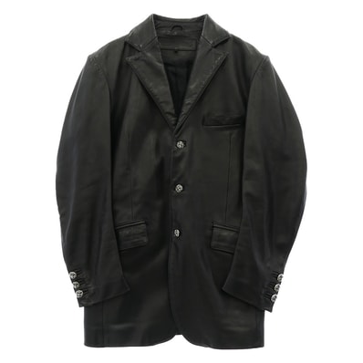 Chrome Hearts 3B Tailored Leather Jacket "Black"
