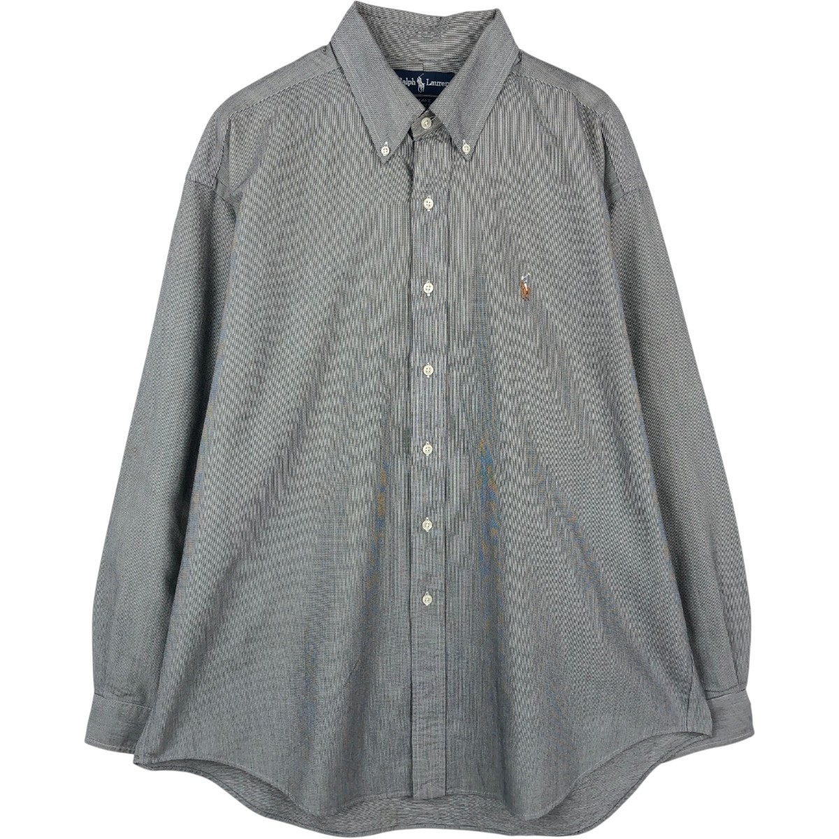 古着 ラルフローレン Ralph Lauren BLAKE 長袖 ボタンダウンシャツ メンズXL相当/eaa669008