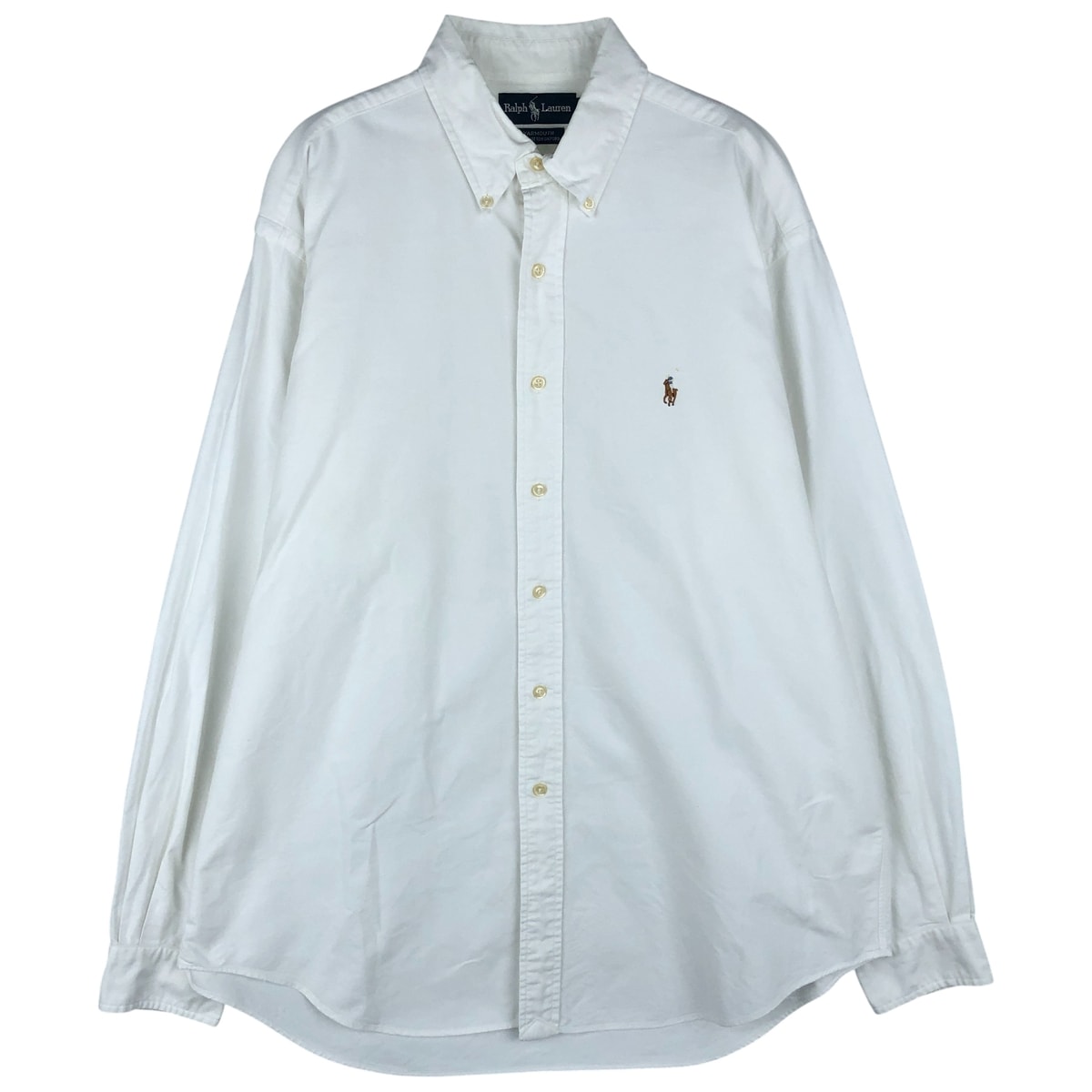 古着 ラルフローレン Ralph Lauren YARMOUTH 長袖 ボタンダウンシャツ メンズL相当/eaa610558