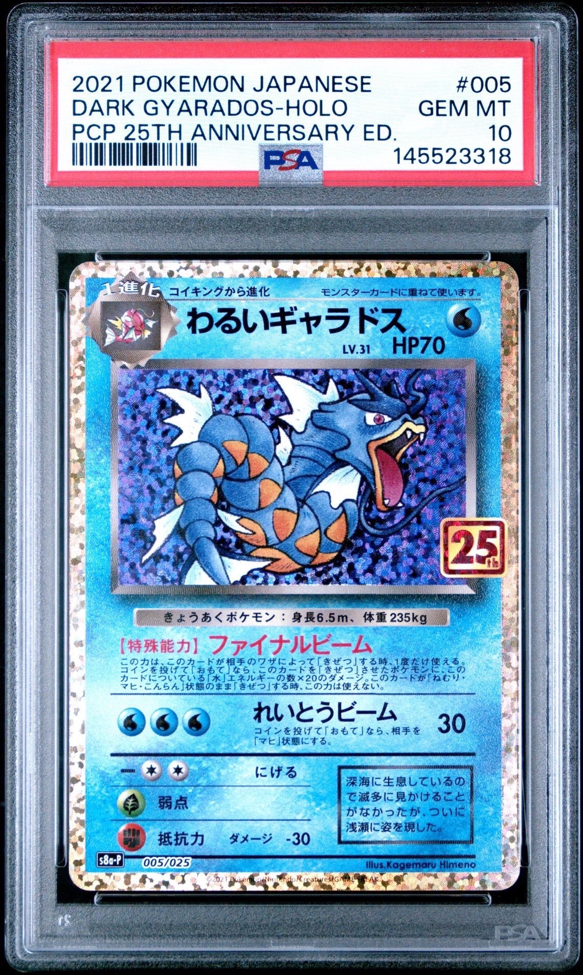 わるいギャラドス: プロモ[S8a-P 005/025](プロモカードパック 25th ANNIVERSARY edition)