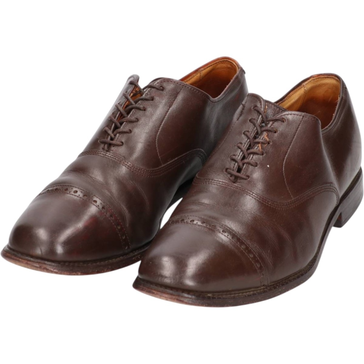 古着 アレンエドモンズ ALLEN EDMONDS Byron ストレートチップシューズ USA製 10 D メンズ28.0cm相当/saa013472