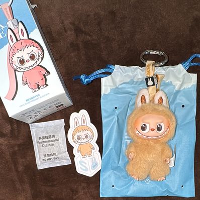 POP MART THE MONSTERS (LABUBU) Pin for Love Series-Vinyl Plush Pendant (N-Z) S