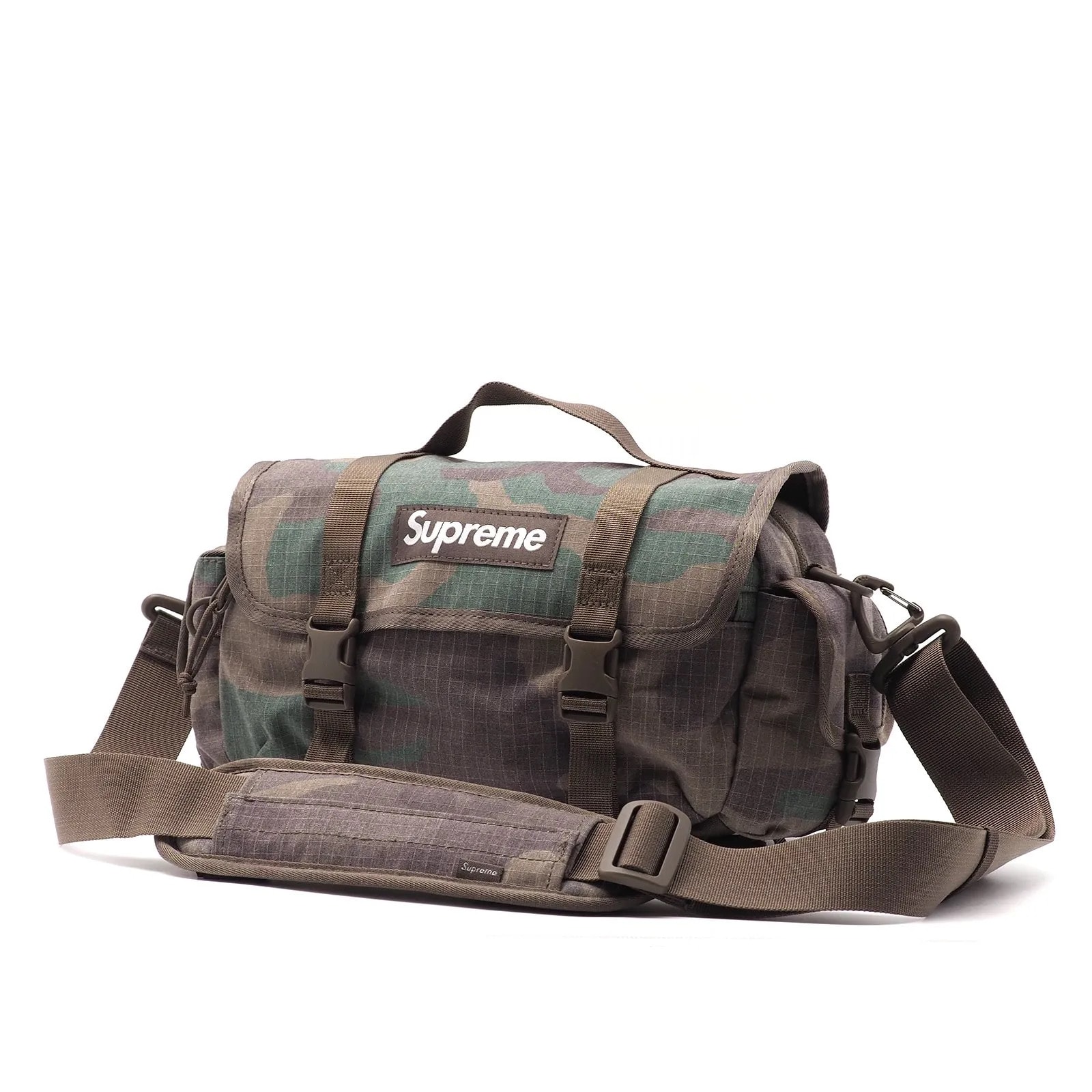 Supreme Mini Duffle Bag "Woodland Camo" (24SS)