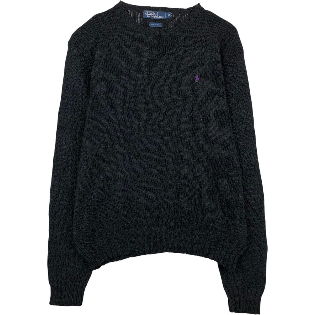 古着 ラルフローレン Ralph Lauren POLO by Ralph Lauren コットンニットセーター メンズXL相当/eaa637283