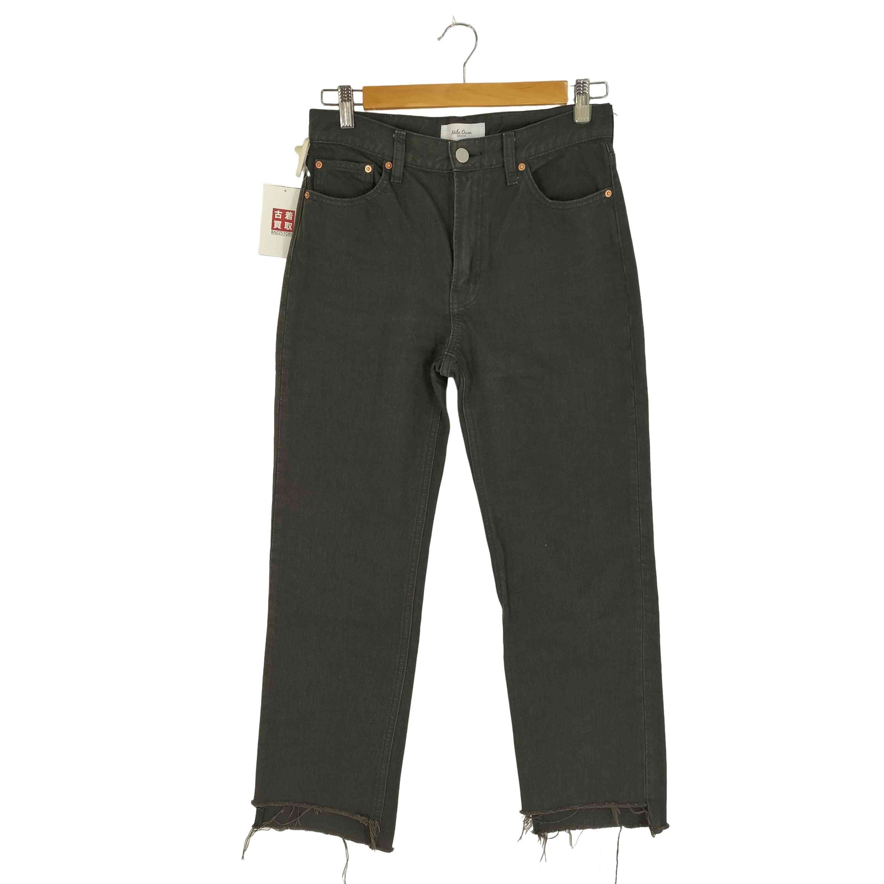 24AW 裾段差テーパードデニムパンツ【1142797166596】