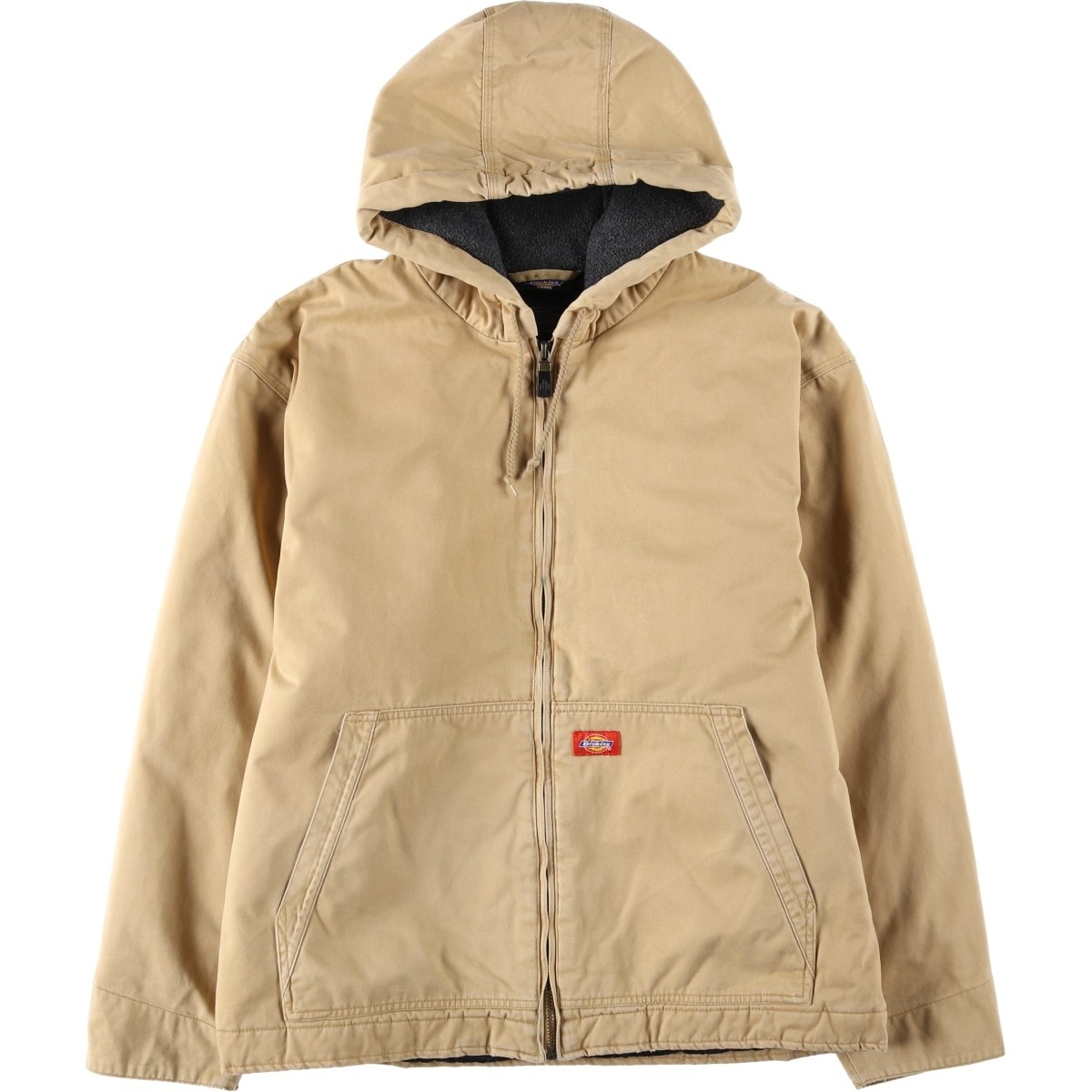 古着 ディッキーズ Dickies アクティブジャケットタイプ ダックフルジップパーカー メンズL相当/eaa645746