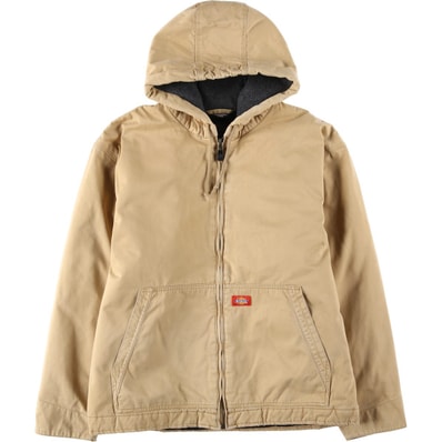 古着 ディッキーズ Dickies アクティブジャケットタイプ ダックフルジップパーカー メンズL相当/eaa645746