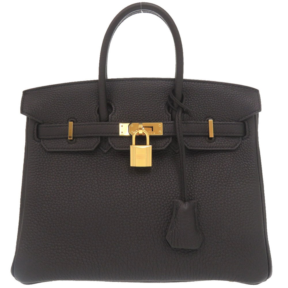 エルメス バーキン25 トゴ ブラック Z ハンドバッグ