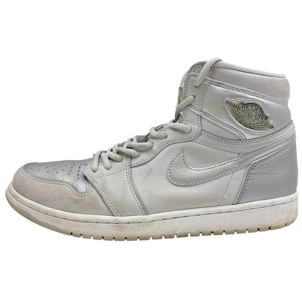NIKE ナイキ スニーカー 20AW DC1788-029 AIR JORDAN 1 HIGH OG CO JP TOKYO エアジョーダン1 東京 ハイカット スニーカー シルバー系 28.5cm【中古】