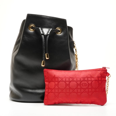 ディオール Dior レザー 2way バックパック ショルダーバッグ【中古】