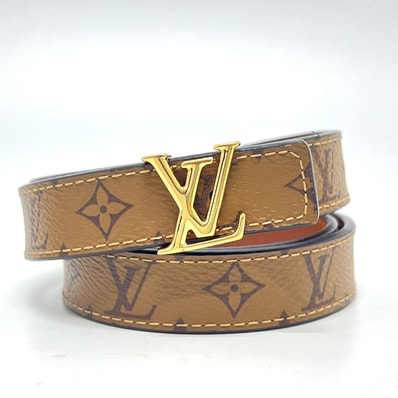 ルイヴィトン LOUIS VUITTON ベルト・LV アイコニック 20MM M0440 リバーシブル ズボン用ベルト ベルト モノグラムキャンバス ブラウン