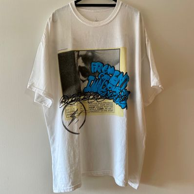 Travis Scott Cactus Jack For Fragment Manifest Tee "White"
