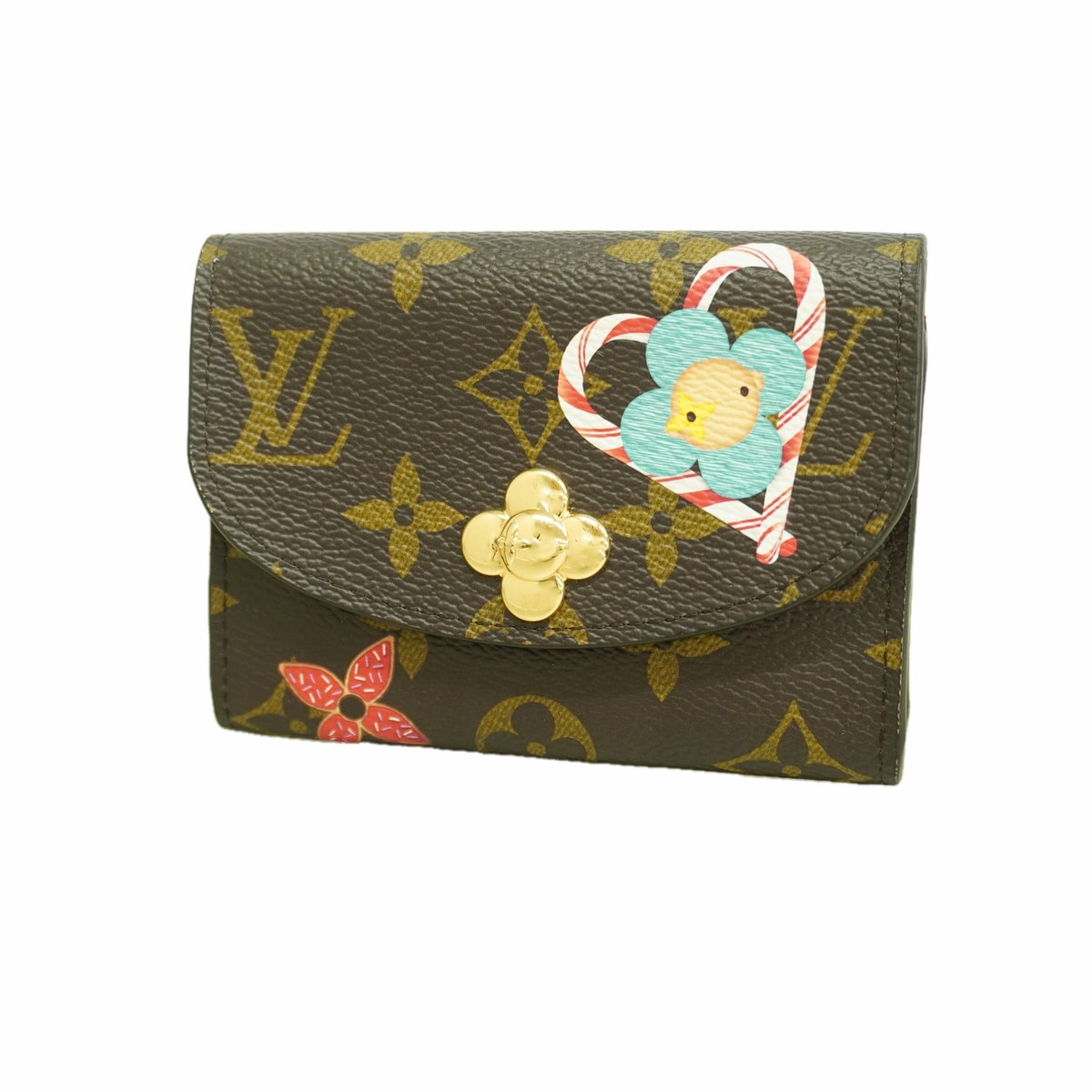 Louis Vuitton Rosalie Coin Purse Monogram "Candy Red"