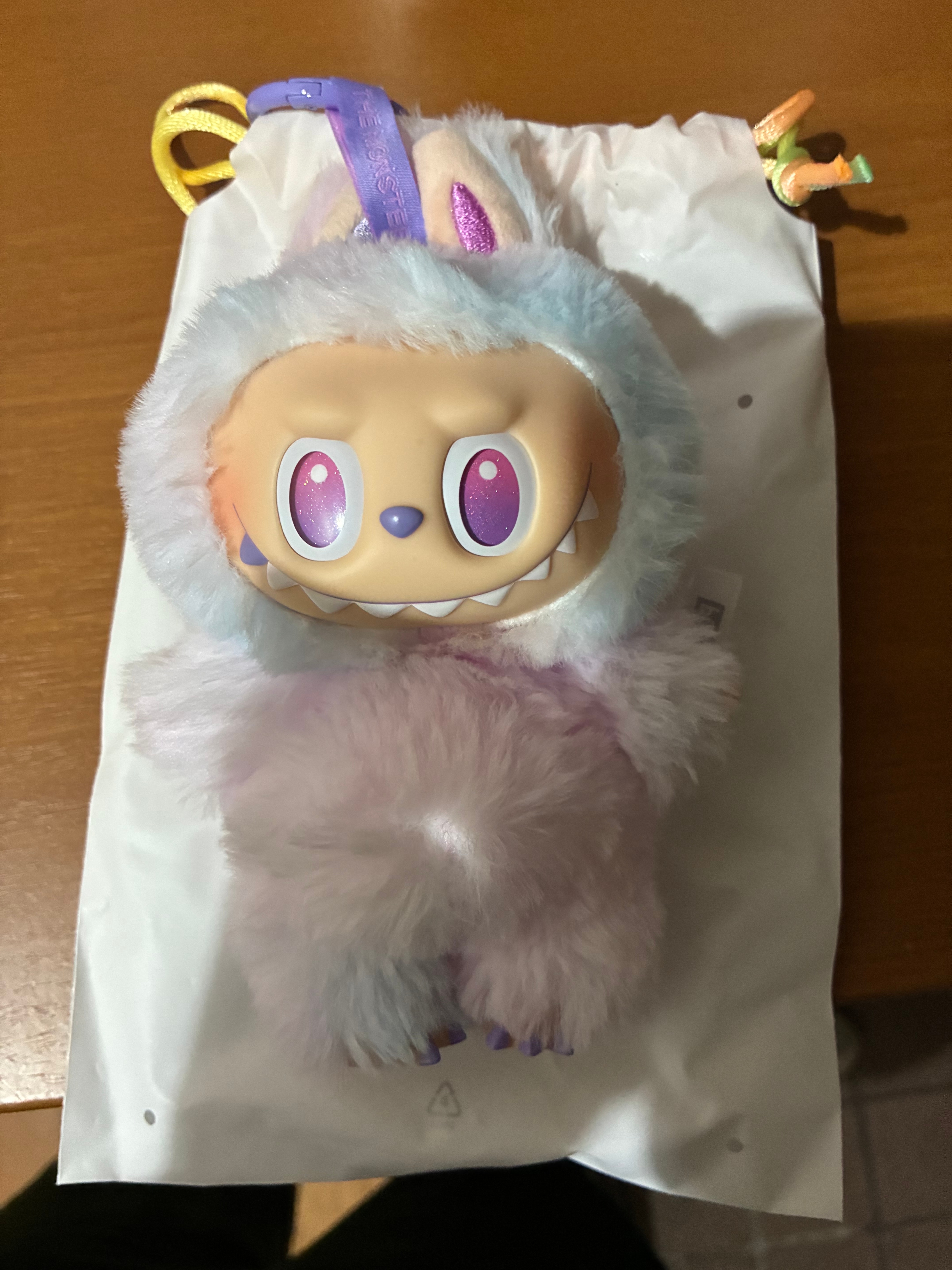 POP MART THE MONSTERS (LABUBU) Big into Energy Series Plush Pendant LUCK