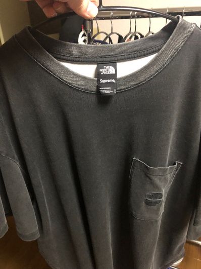 Supreme x The North Face Pigment Printed Pocket Tee "Black"