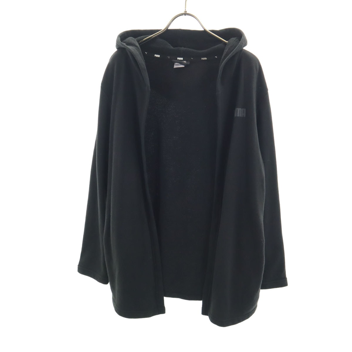 PUMA プーマ 長袖 スウェット パーカー L ブラック