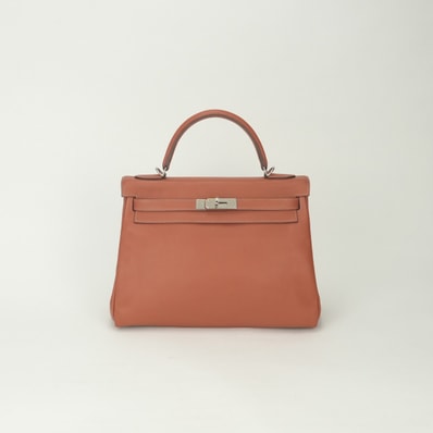 エルメス HERMES ケリー32 ヴェルソ ケリー 32 ヴェルソ バッグ トートバッグ ショルダーバッグ エバーカラー ブラッシュ Blush ローズジャイプール Rose jaipur オレンジ Orangeピンク Pink シルバー金具