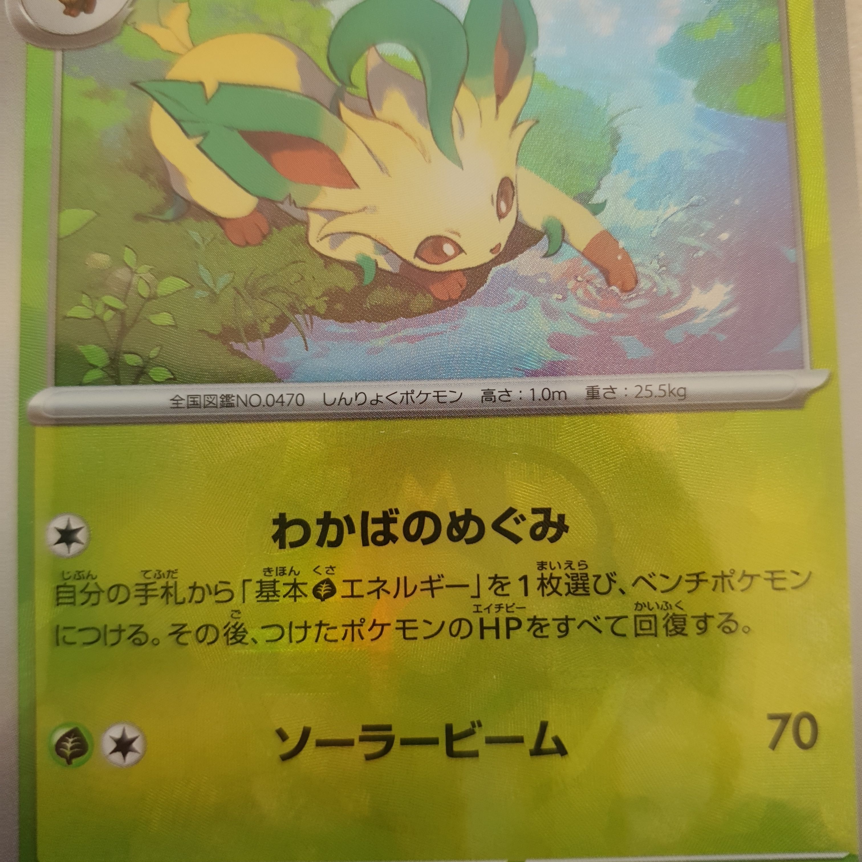 リーフィア :マスターボールミラー [SV8a 002/187](ハイクラスパック「テラスタルフェスex」)