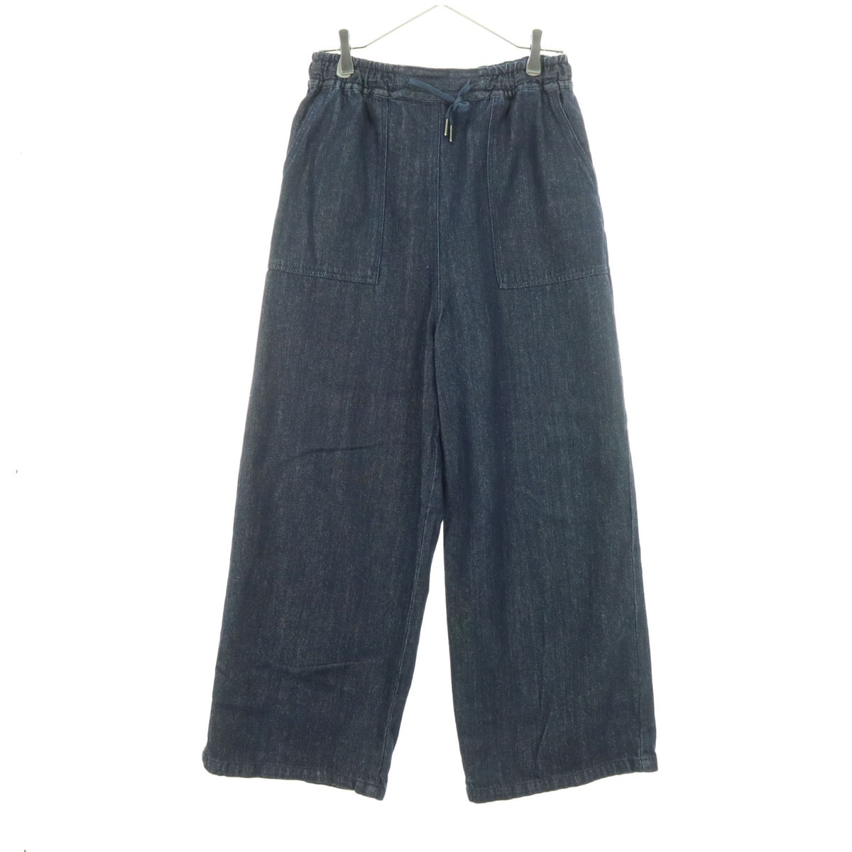 美品 BEAMS HEART ビームスハート ワイドデニムパンツ ブルー