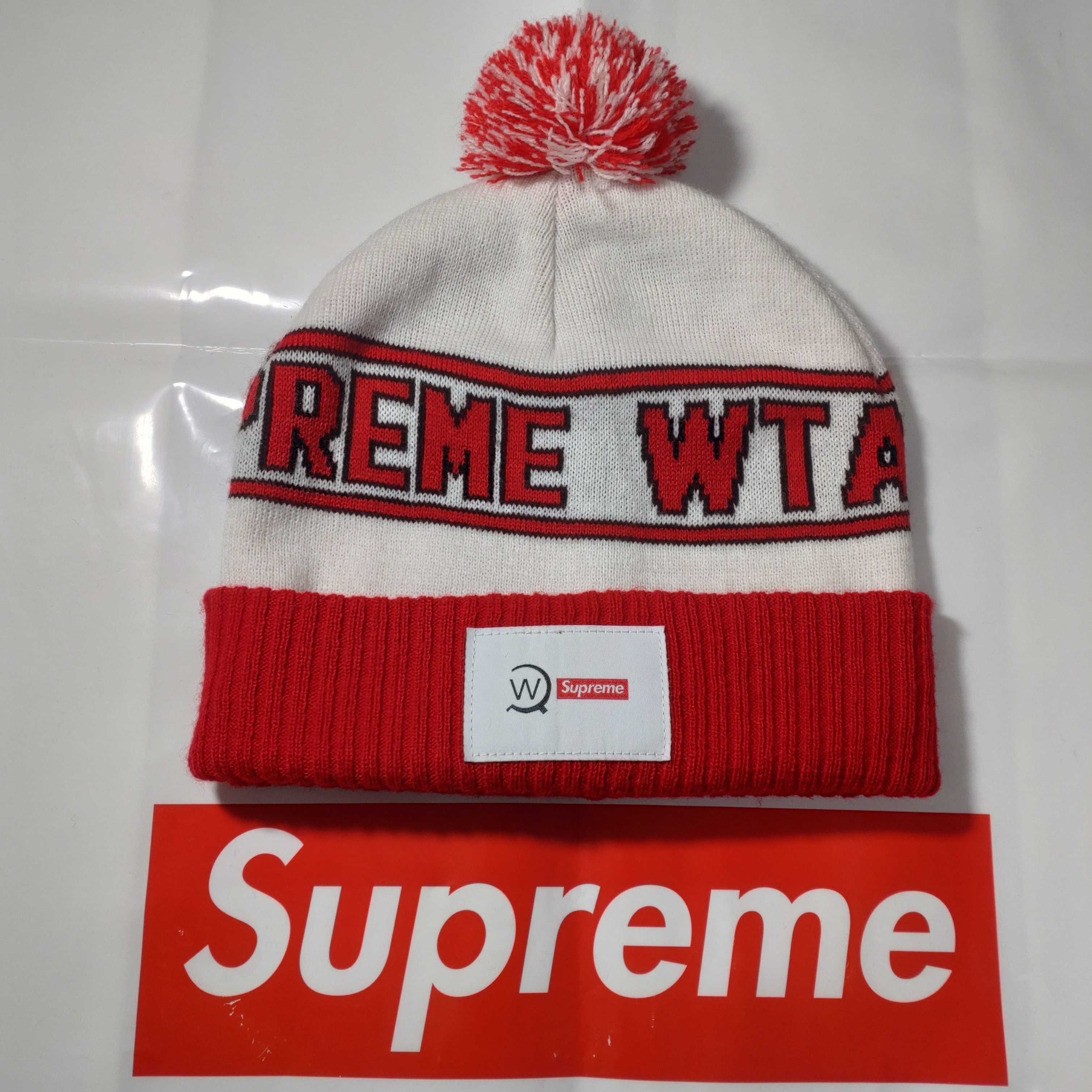 Supreme / WTAPS Beanie "Red"