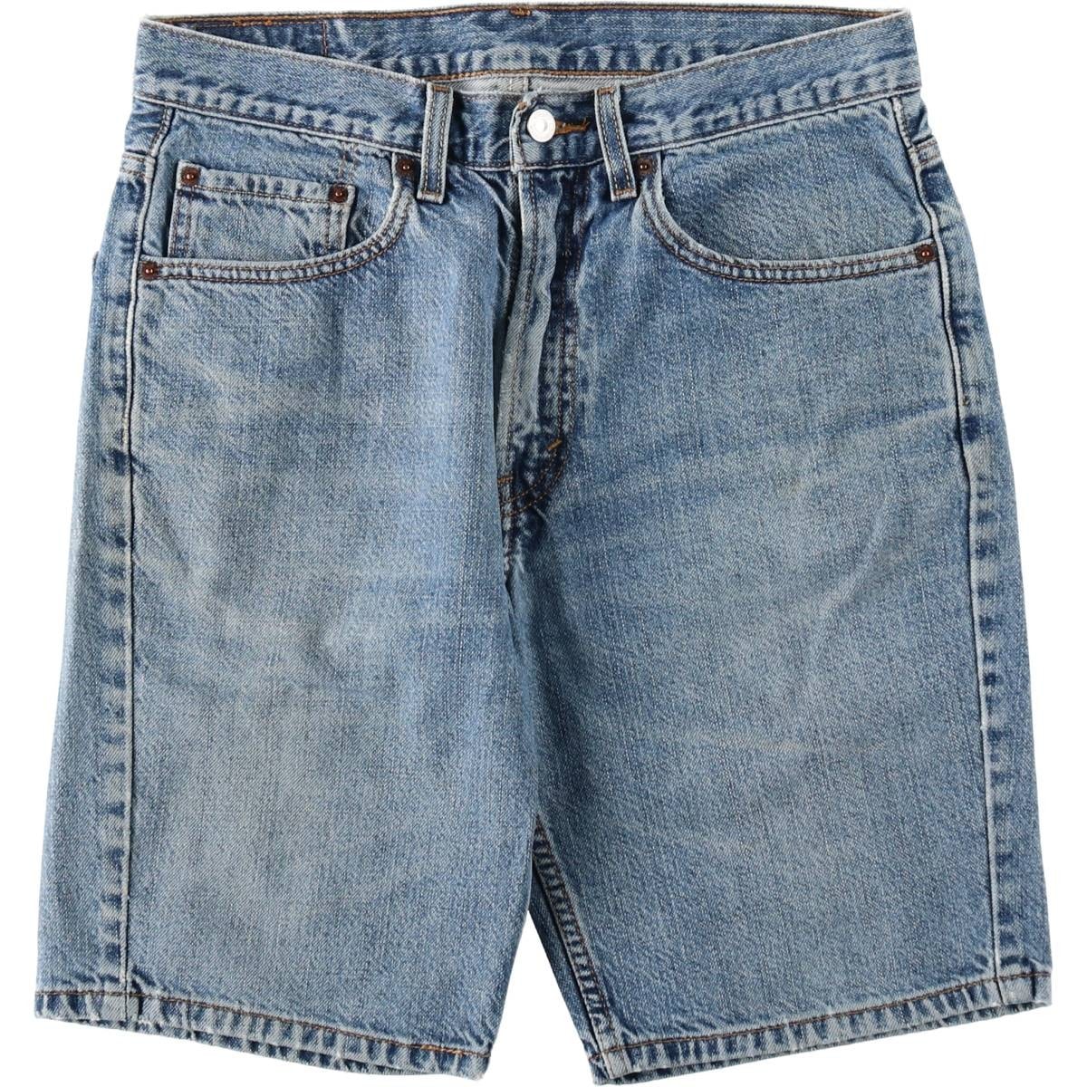 古着 00年代 リーバイス Levi's 505 REGULAR FIT デニムショーツ ショートパンツ メンズw32相当/eaa647691