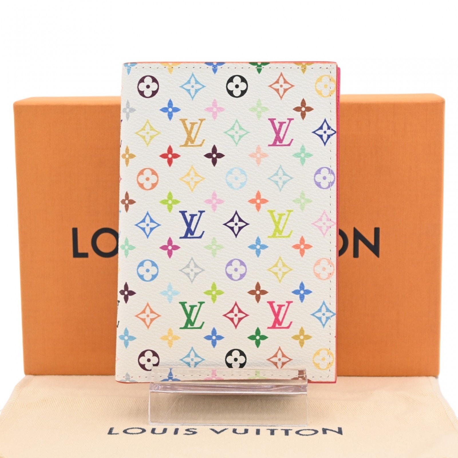 Louis Vuitton x Takashi Murakami Passport Cover Monogram "Multicolor"