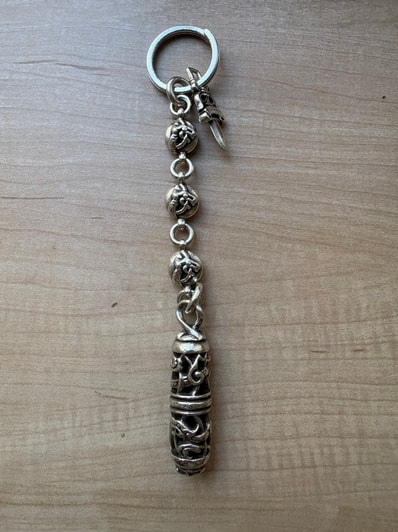 Chrome Hearts Key Ring Keltic Roller "Silver"