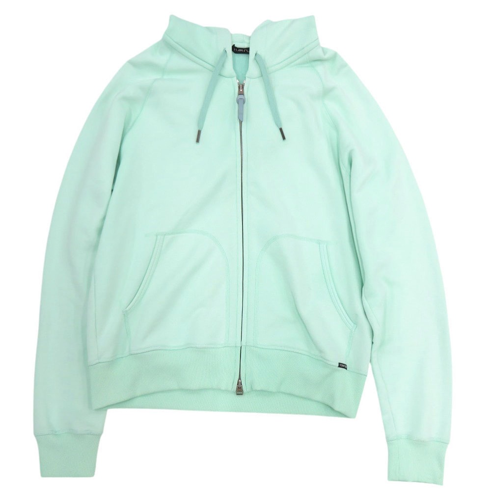 トムフォード フーディー ジップパーカー ナイロン コットン