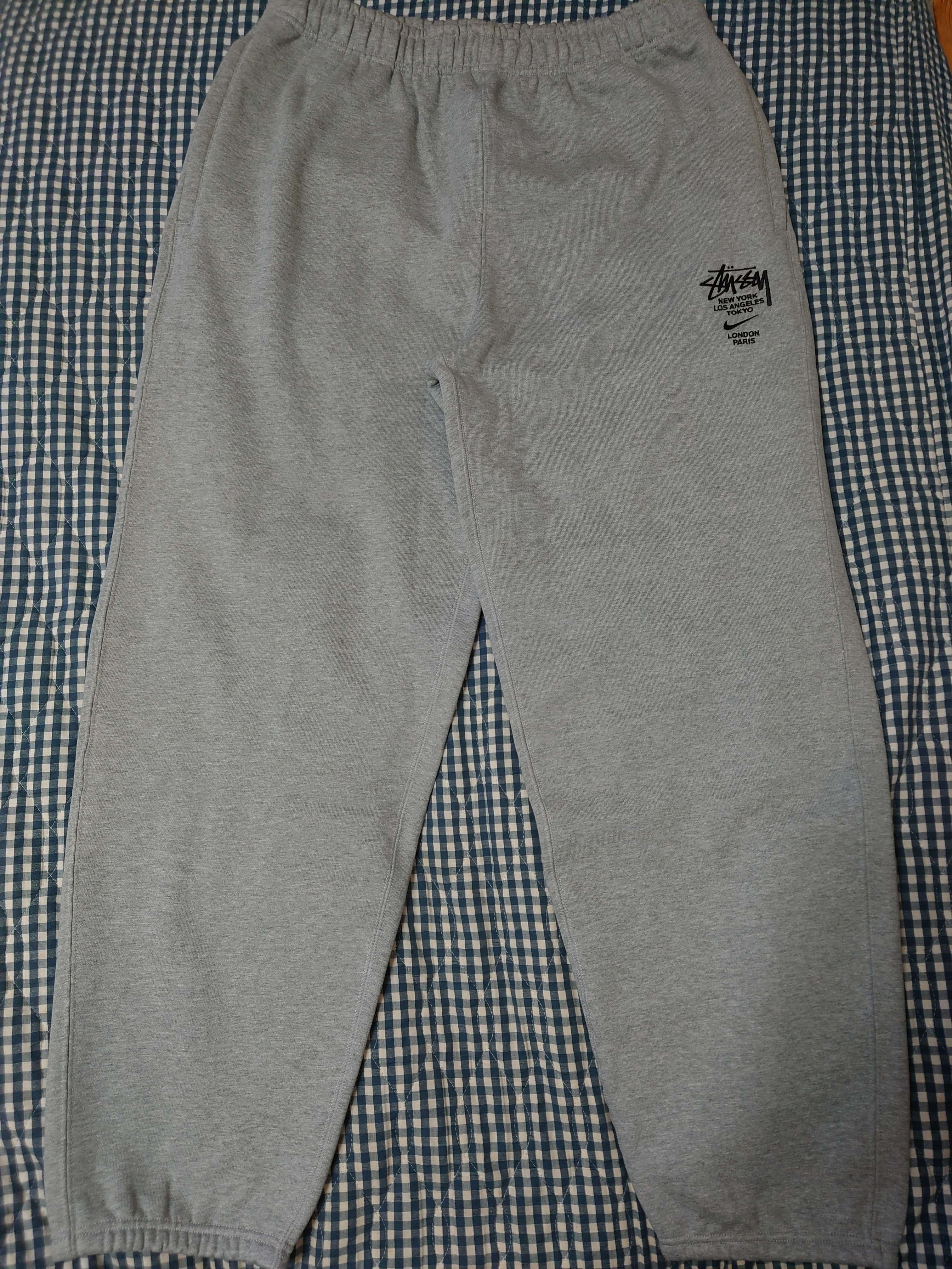 Nike x Stussy International Sweatpants (US Size) "Grey" DC4227-050