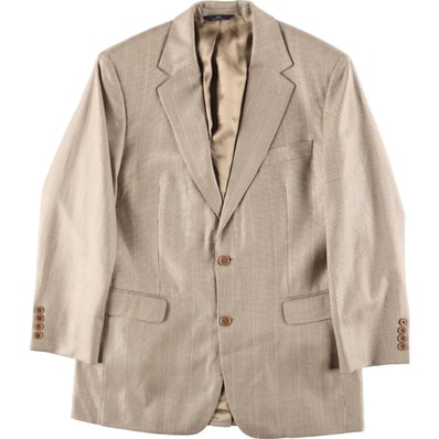 古着 ブルックスブラザーズ Brooks Brothers 346 チェック柄 ウール×シルクテーラードジャケット メンズM相当/eaa459821