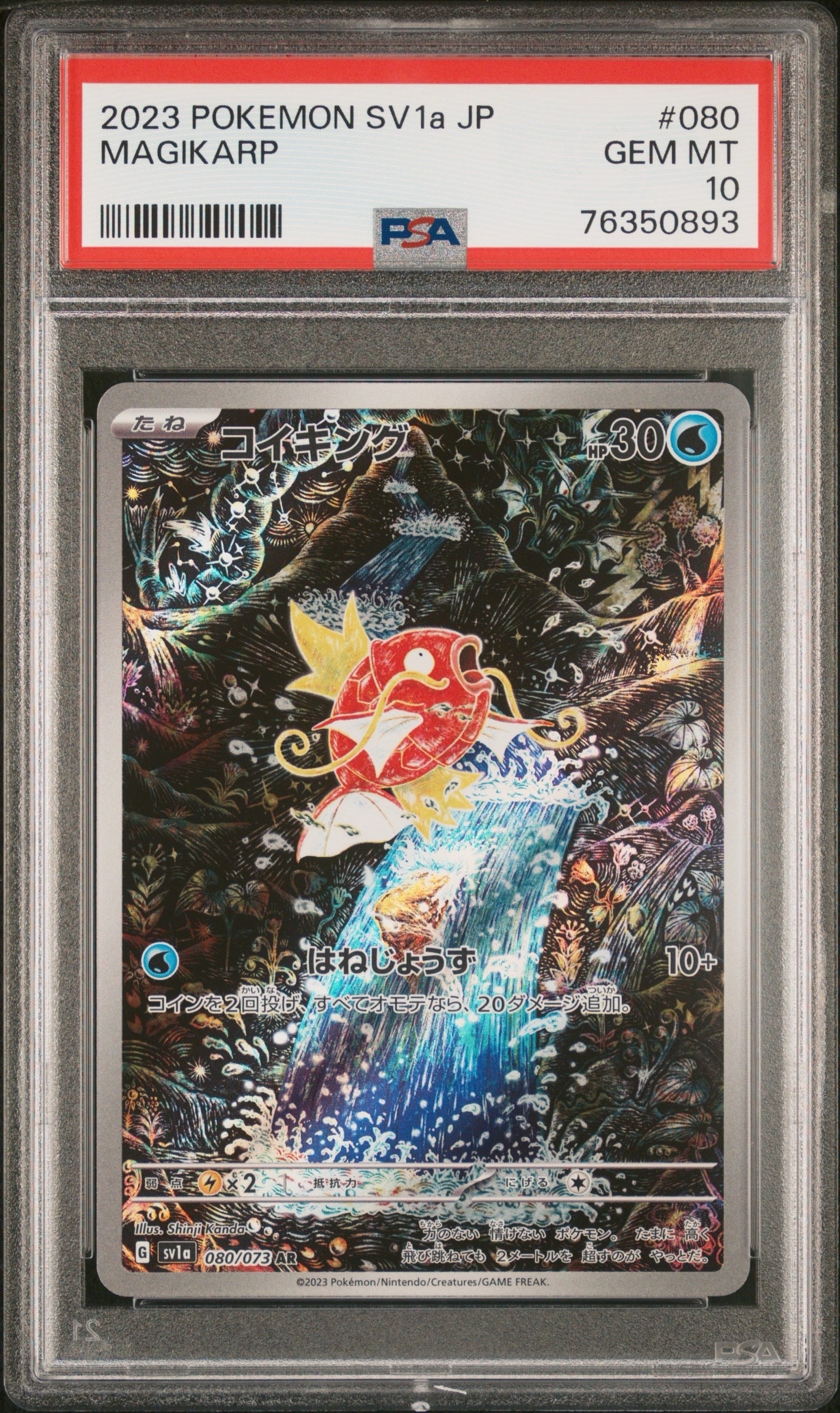 コイキング AR[SV1a 080/073](スカーレット&バイオレット 拡張パック「トリプレットビート」)