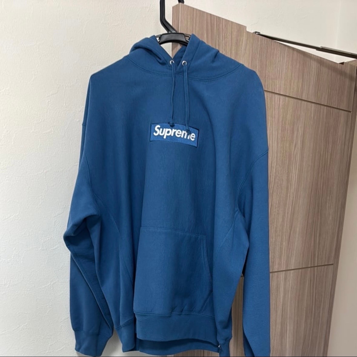 Supreme Box Logo Hooded Sweatshirt "Blue" (23FW)