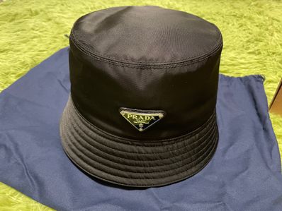 PRADA Re-Nylon Bucket Hat "Black"